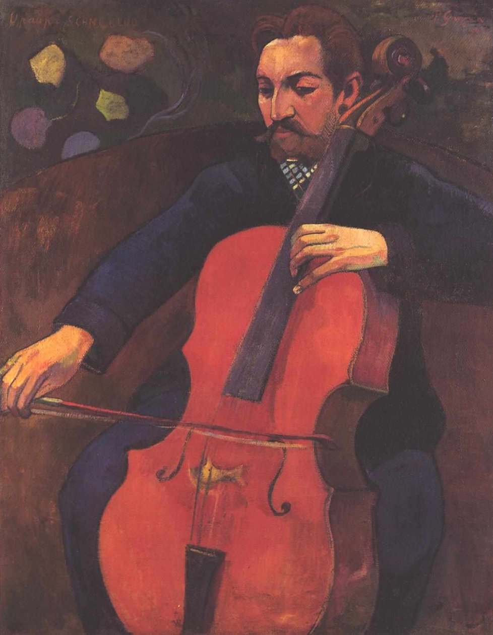 El violonchelista de Paul Gauguin