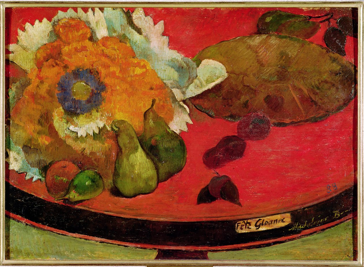 Fiesta Gloanec, 1888 de Paul Gauguin