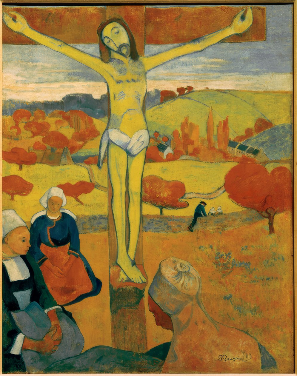 Cristo crucificado o El Cristo amarillo de Paul Gauguin