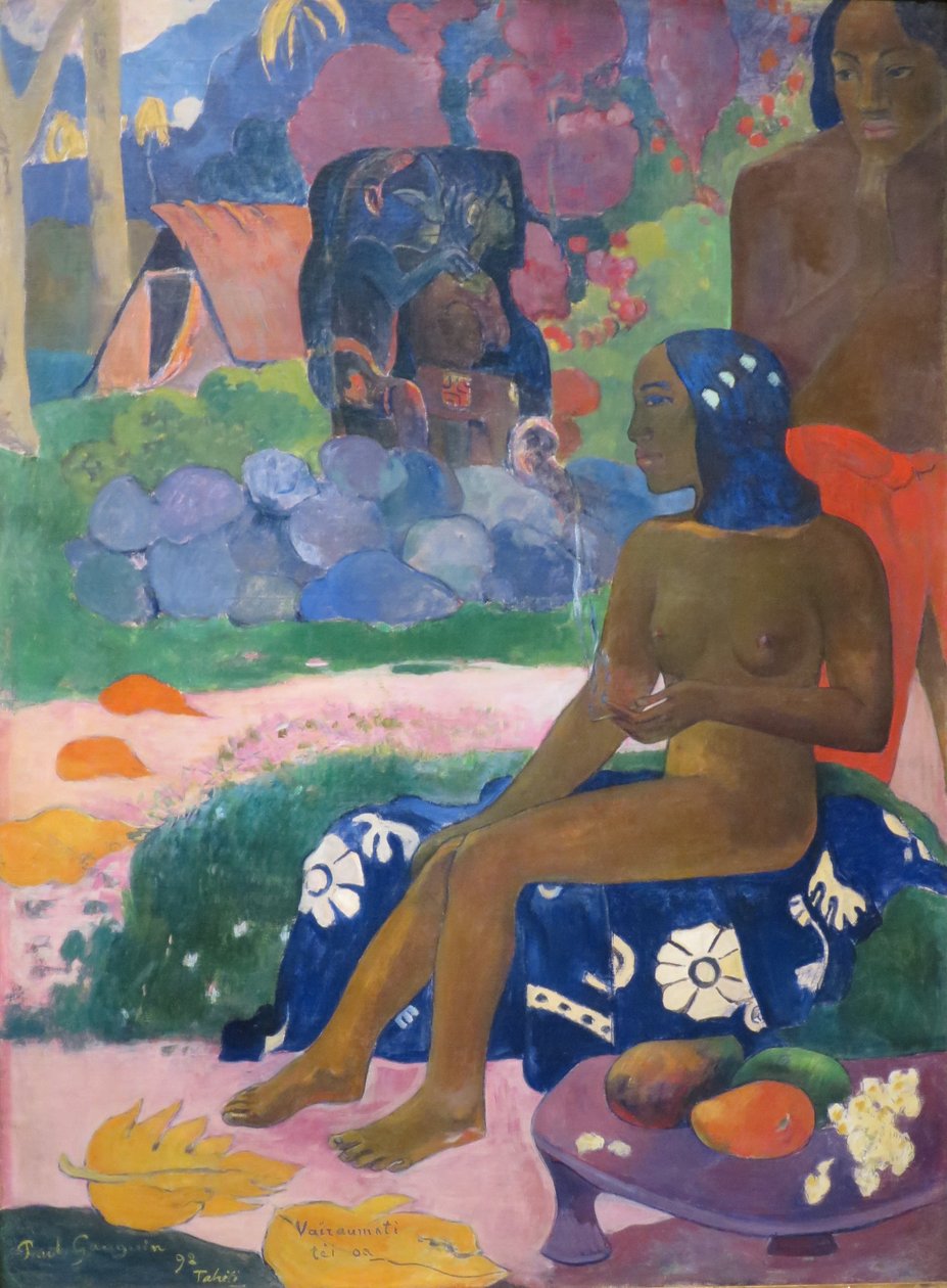 Su nombre es Vairaumati de Paul Gauguin