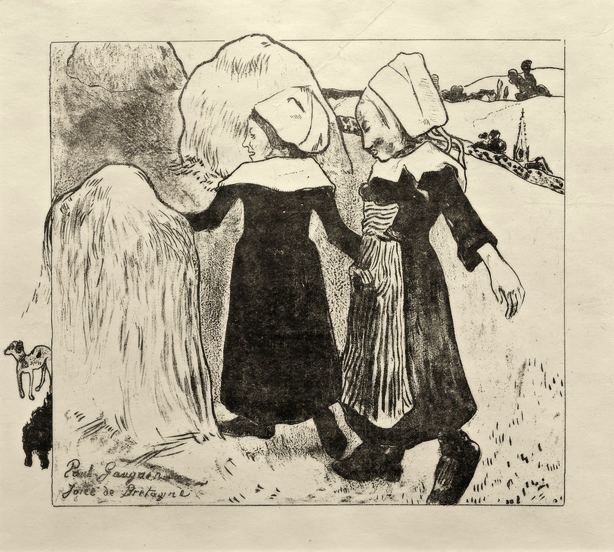 Joies de Bretagne de Paul Gauguin