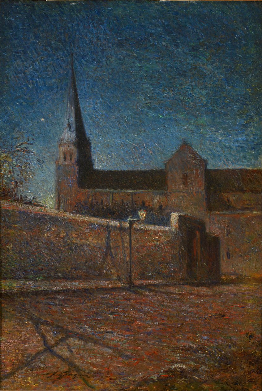 La iglesia de Vaugirard de Paul Gauguin
