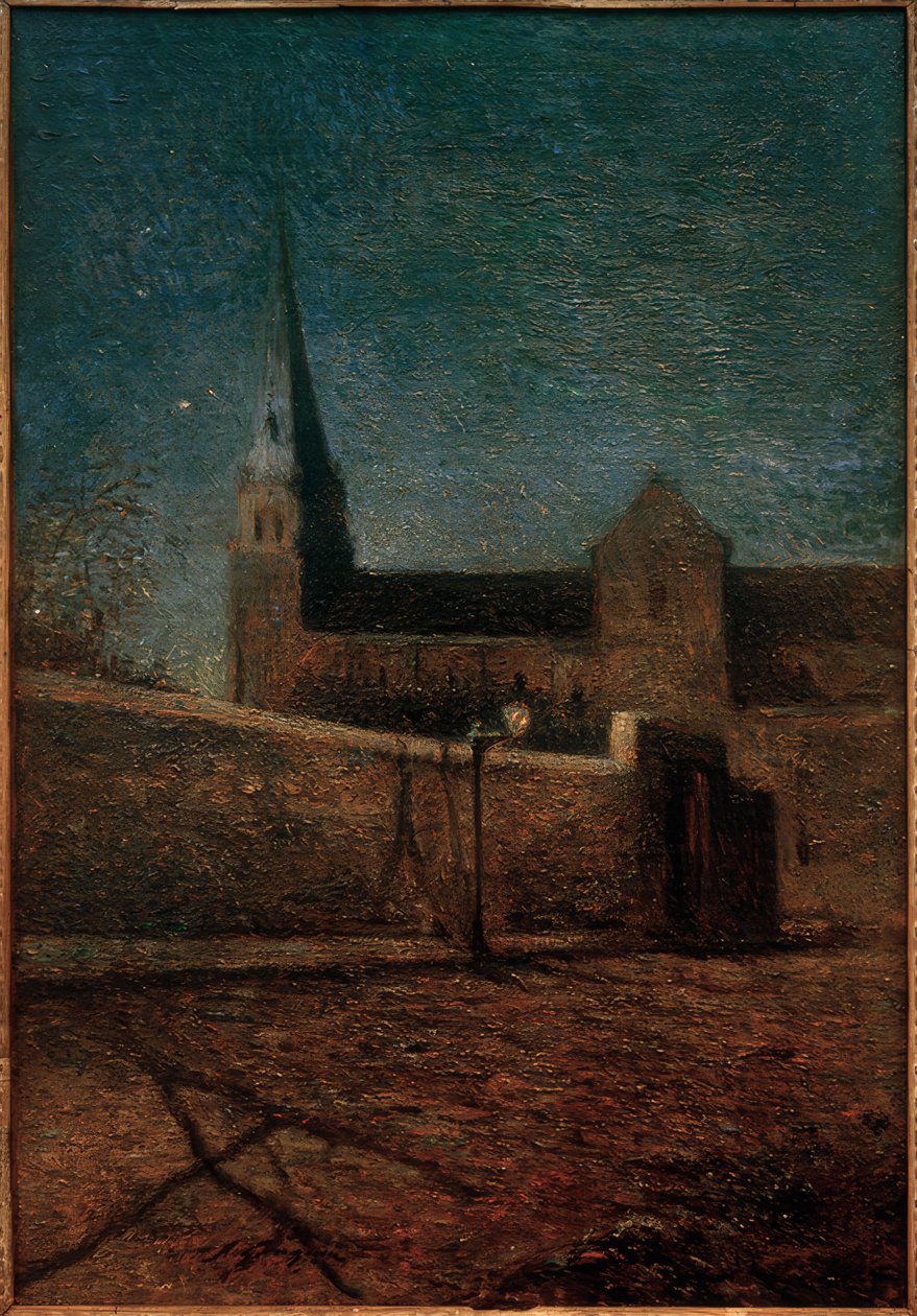 La iglesia de Vaugirard de Paul Gauguin