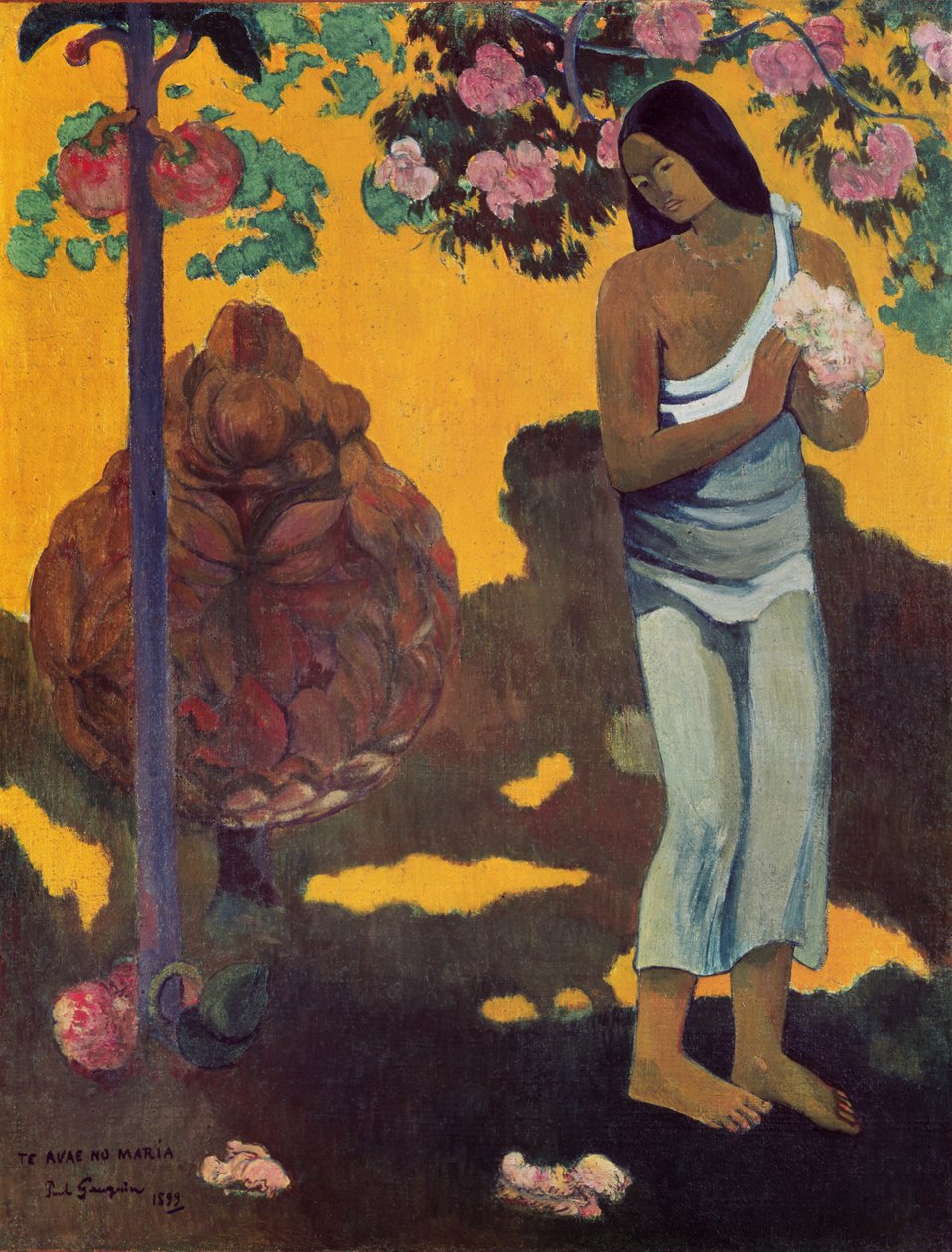 Mes de María (Te Avae No Maria), 1899 de Paul Gauguin