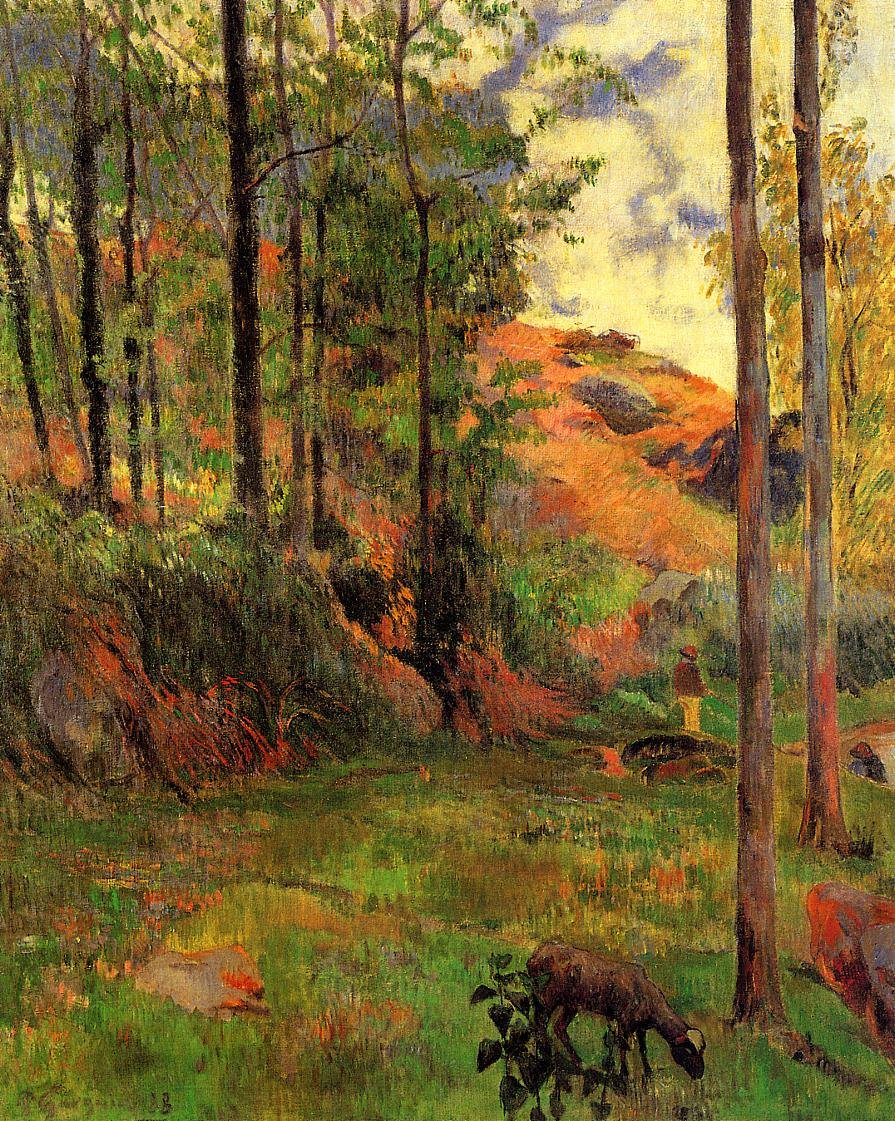 Camino hacia el Aven de Paul Gauguin