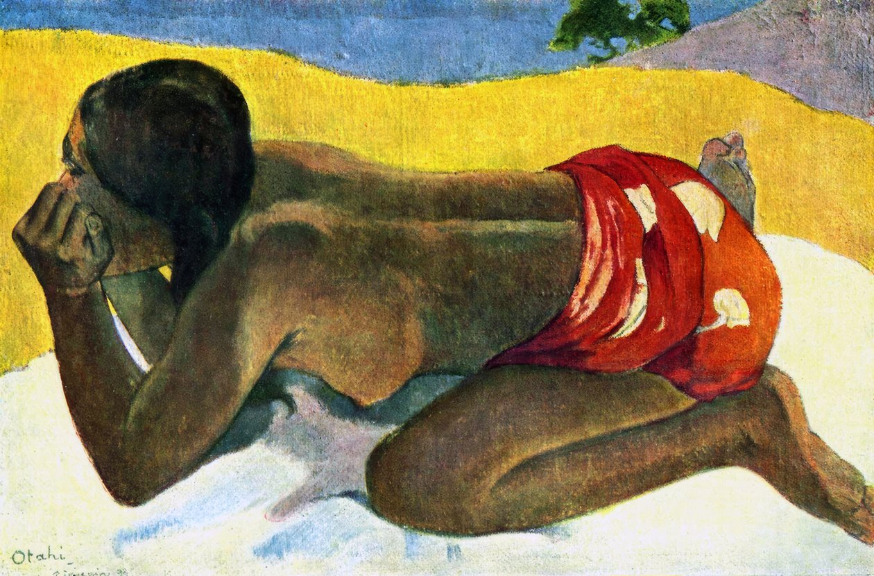 Tahiti: Otaki (Solo), Paul Gauguin (1893) de Paul Gauguin
