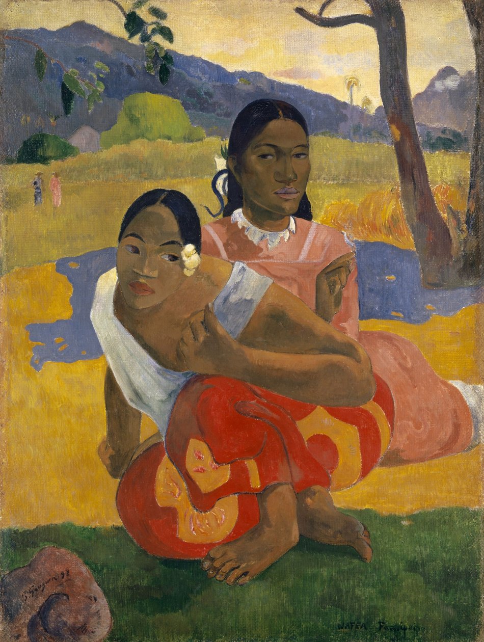 ¿Cuándo te casas? de Paul Gauguin