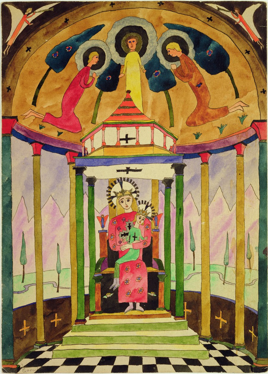 Madonna, 1923 de Paul Goesch