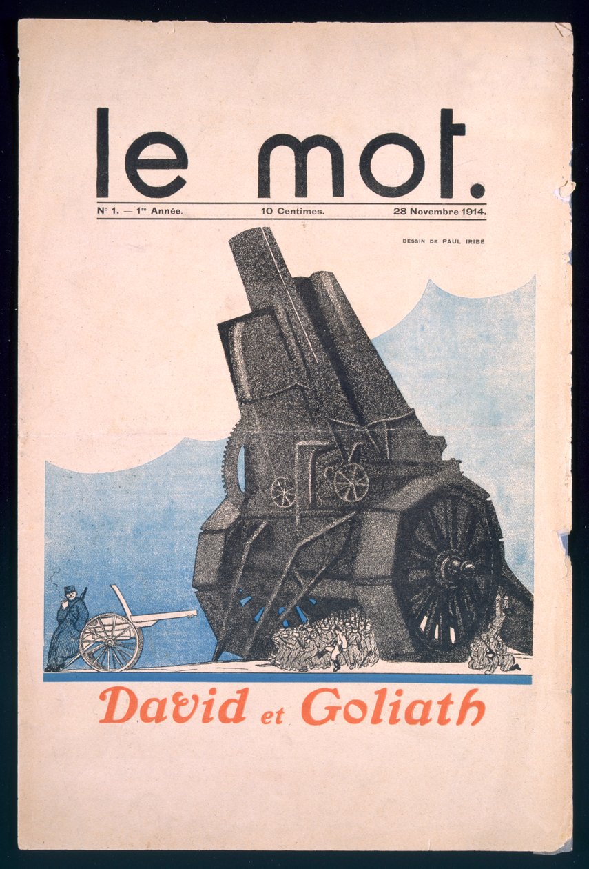 David y Goliat, portada de 