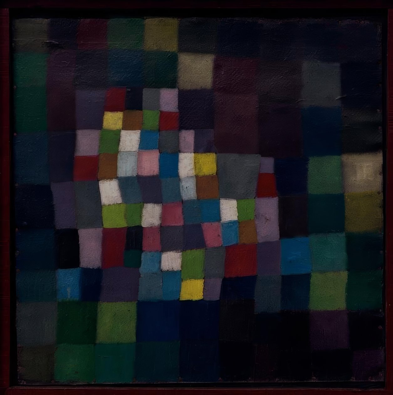 Abstracto con referencia a un árbol en flor de Paul Klee