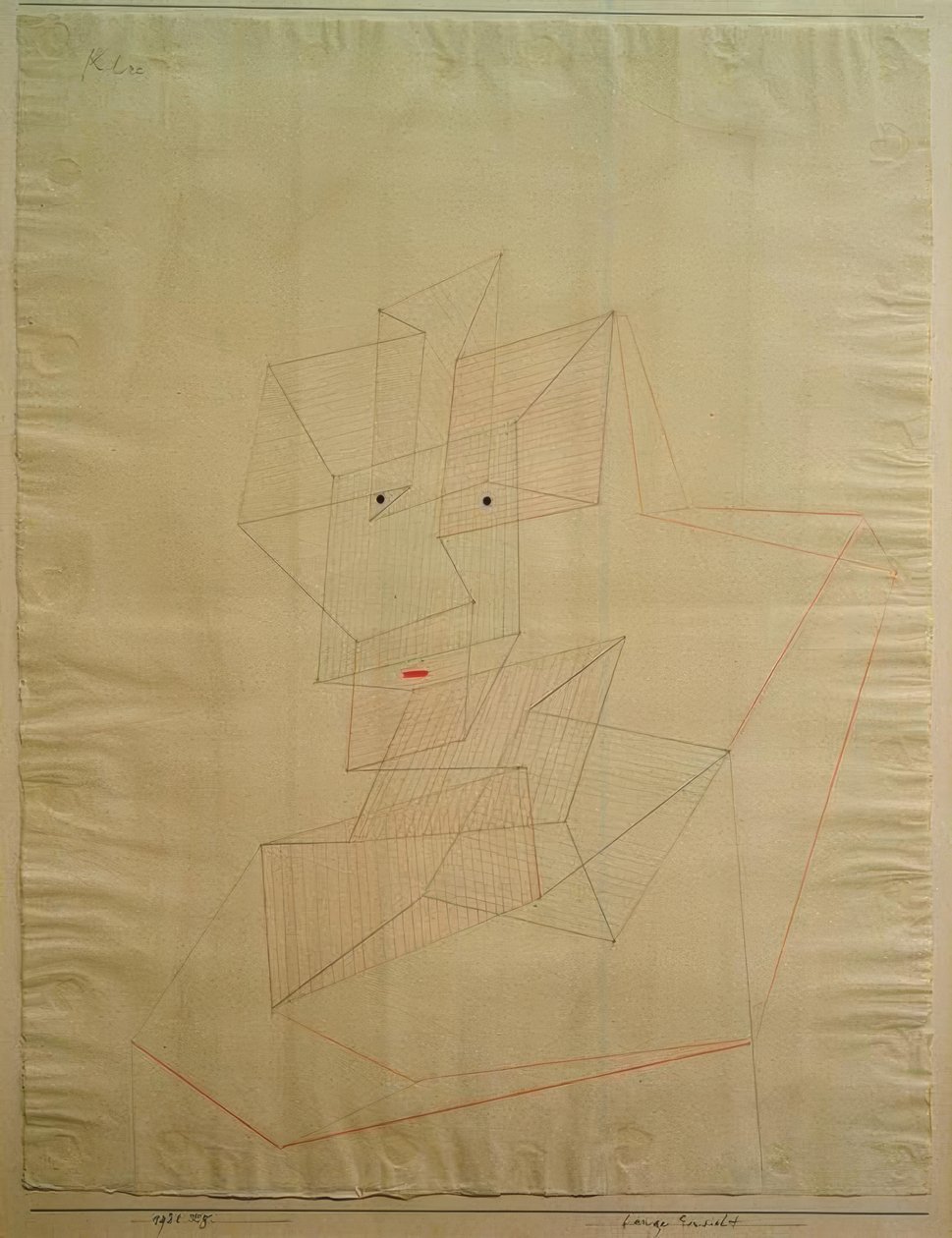Perspectiva angustiosa de Paul Klee