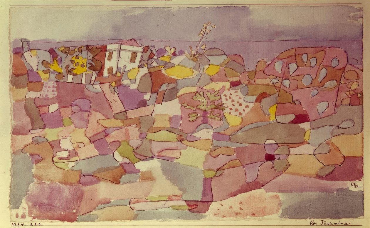 En Taormina de Paul Klee
