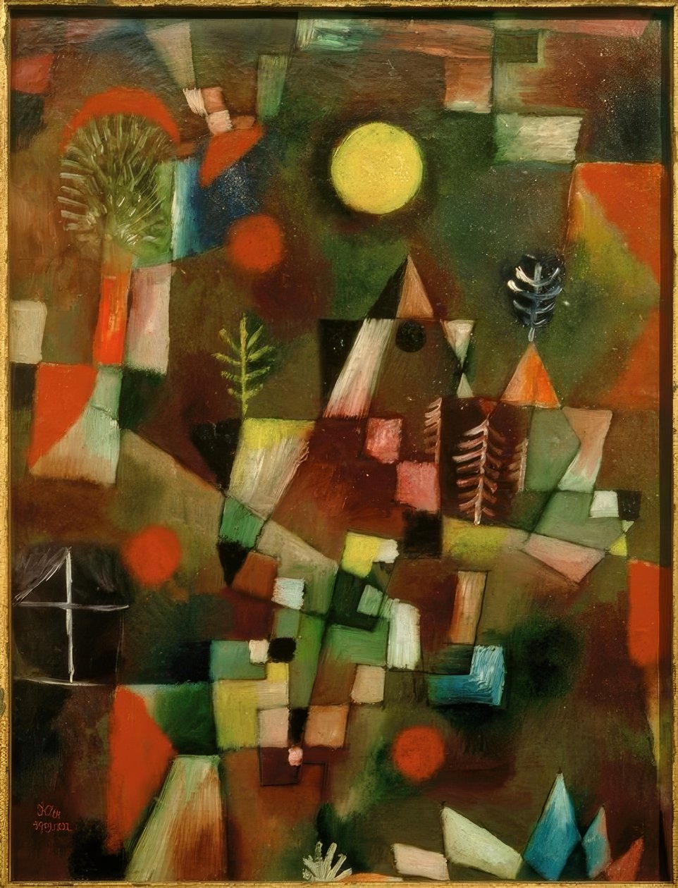 La luna llena de Paul Klee