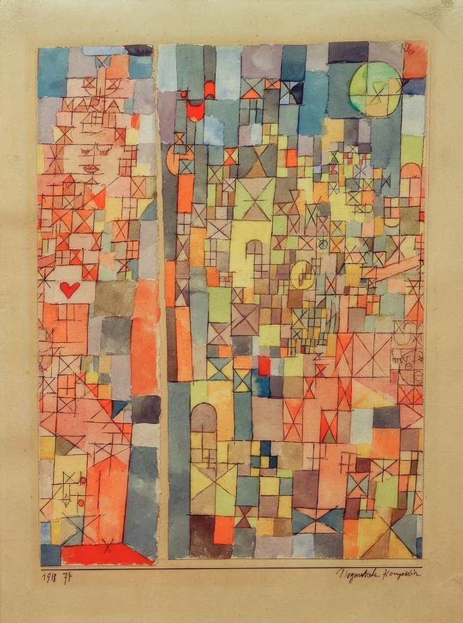 Composición dogmática de Paul Klee