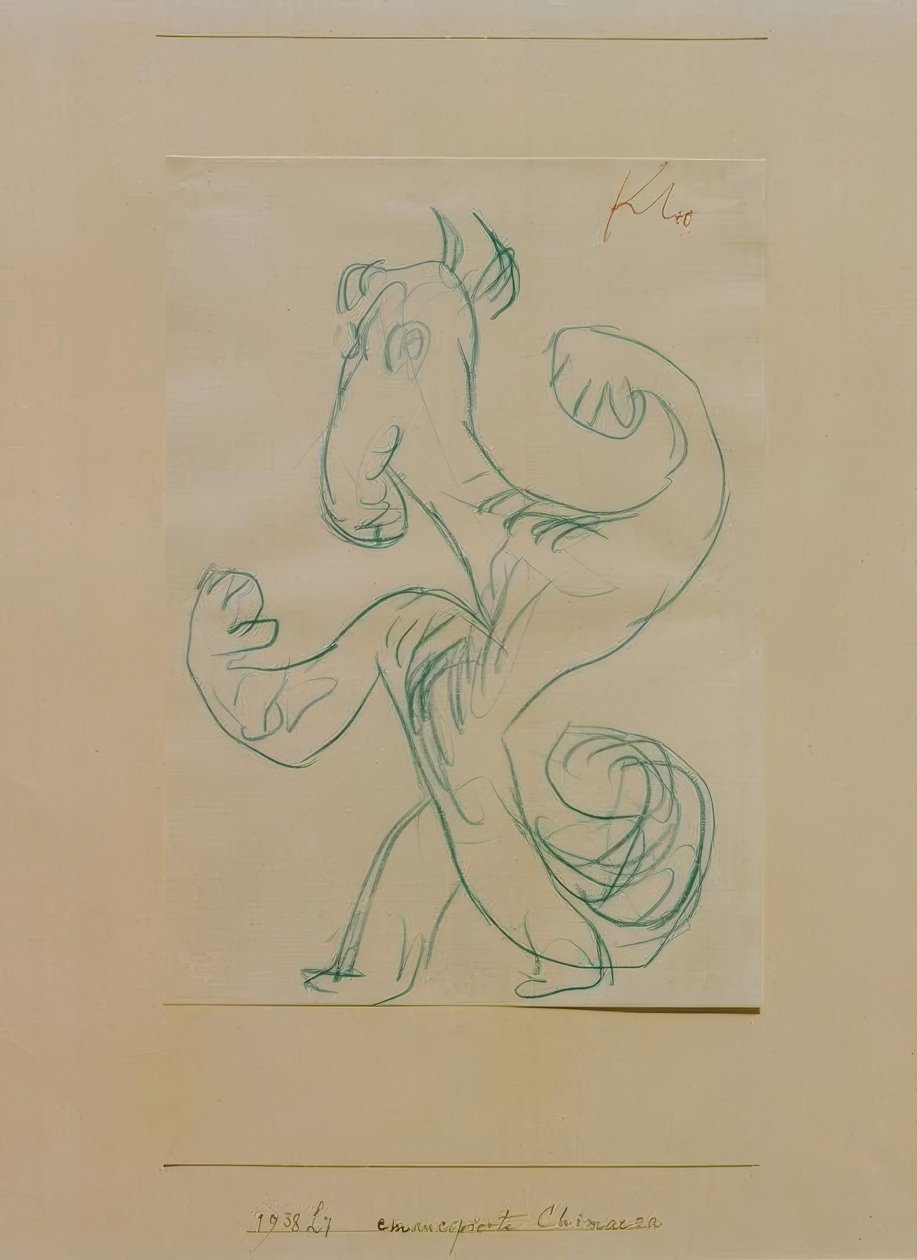 Quimera emancipada de Paul Klee