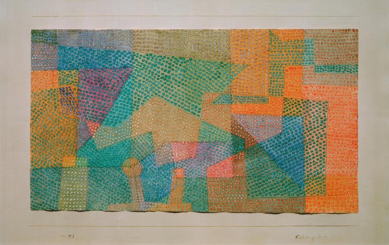 Imagen de primavera de Paul Klee