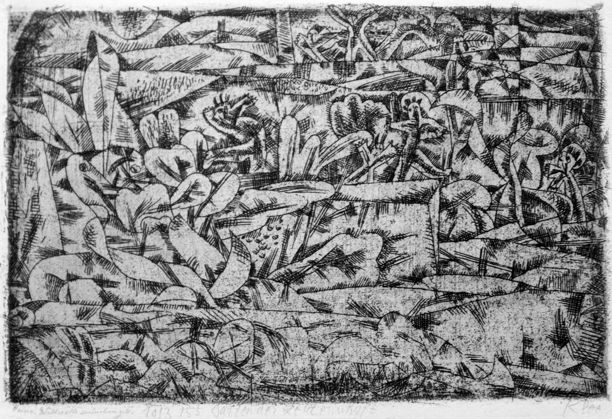 Jardín de la pasión de Paul Klee