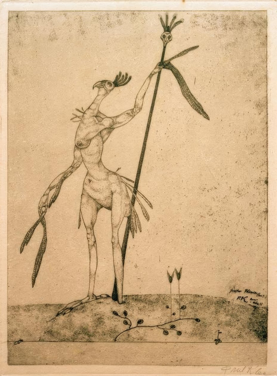 Fénix anciano de Paul Klee
