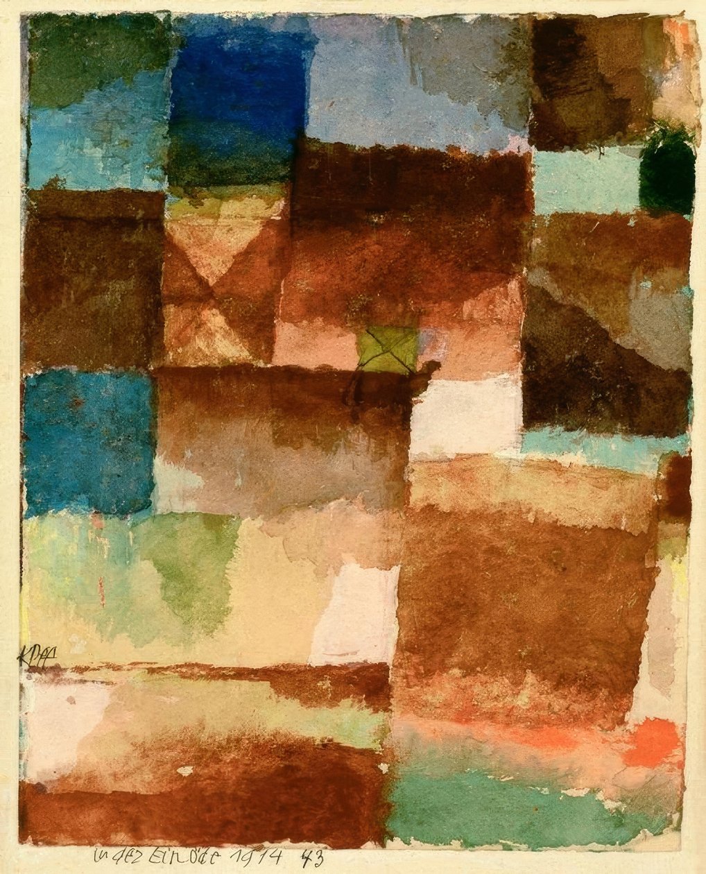 En el desierto de Paul Klee