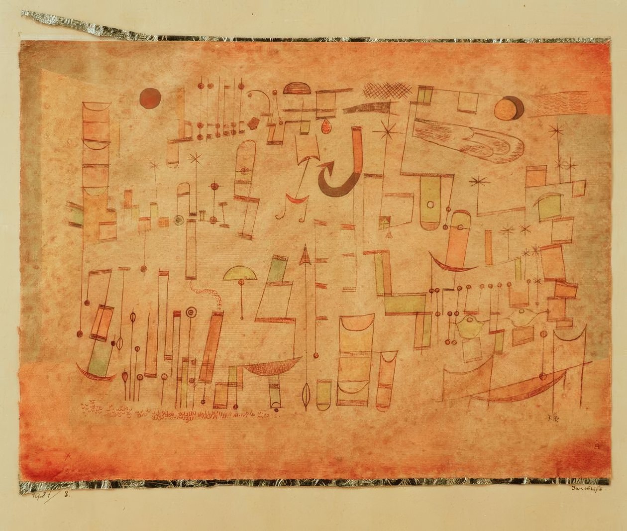 Inscripción de Paul Klee