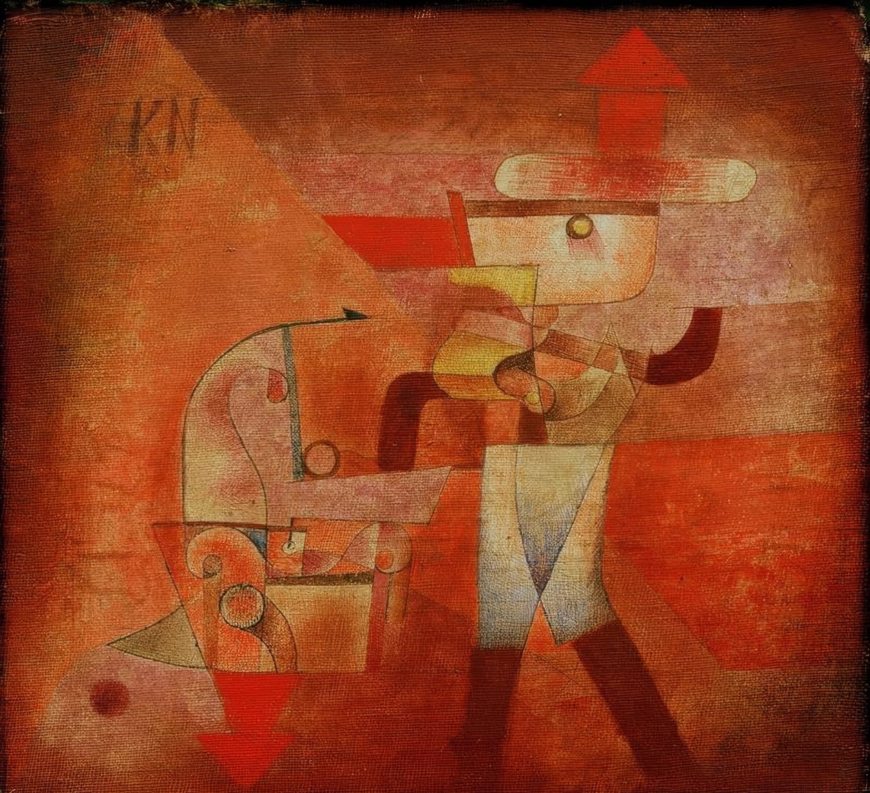 KN el herrero de Paul Klee