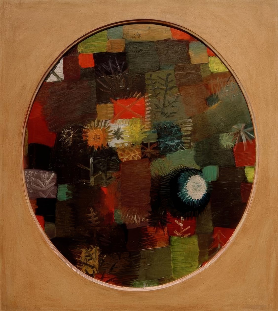 Pequeña naturaleza muerta navideña de Paul Klee