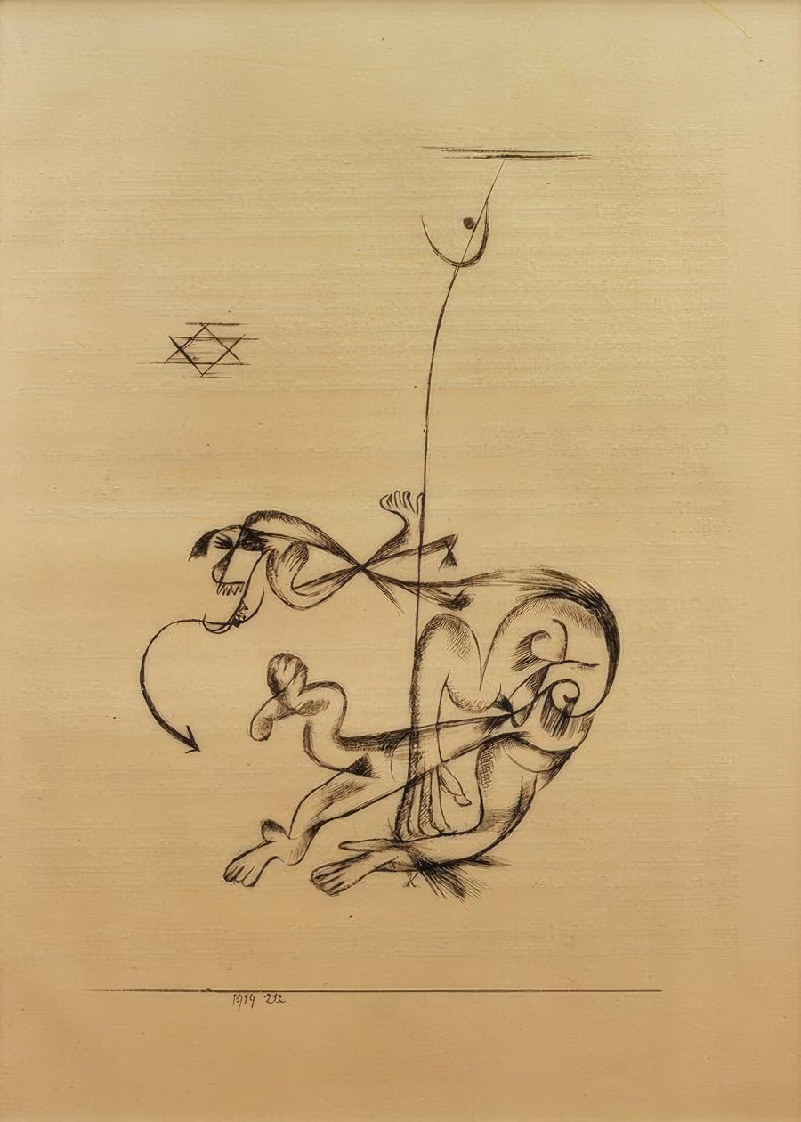 Litografía después de 1914, 82 de Paul Klee