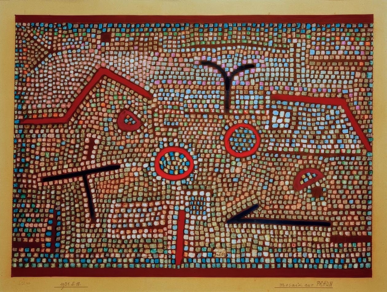 Mosaico de Prhun de Paul Klee