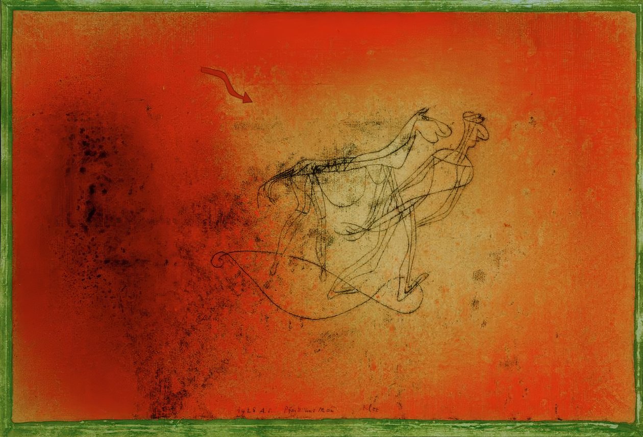 Caballo y hombre de Paul Klee