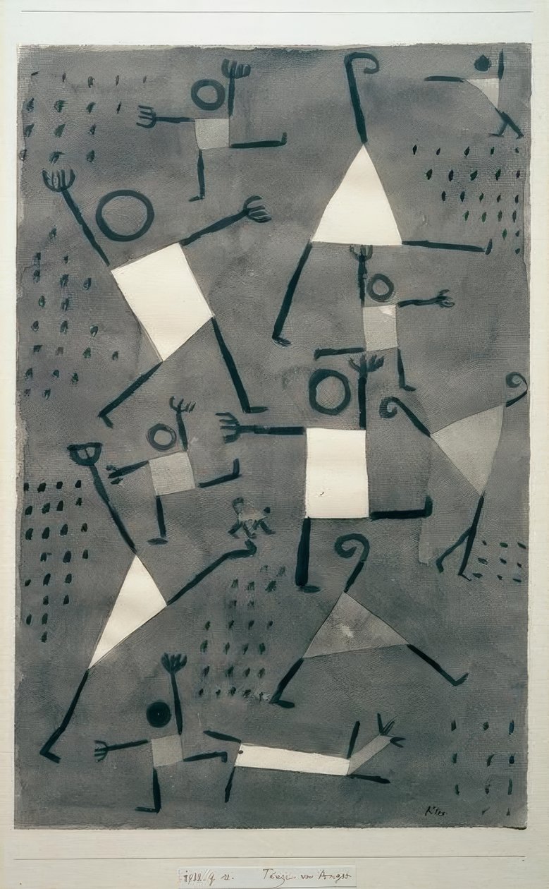 Danzas por miedo de Paul Klee
