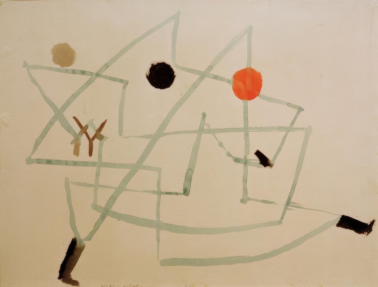 Hechizado y apresurado de Paul Klee