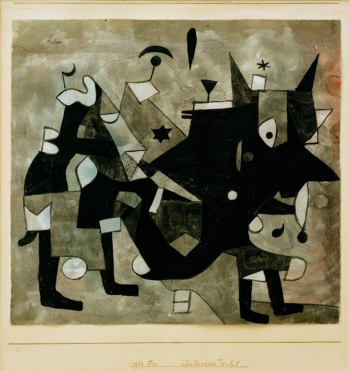 Diablo sobrecargado de Paul Klee