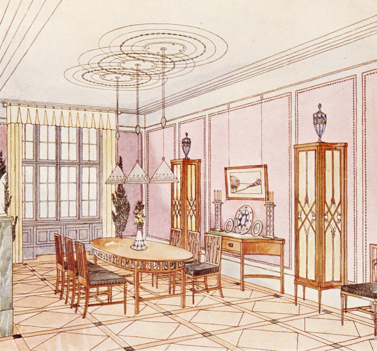 Diseño para un Comedor, de 