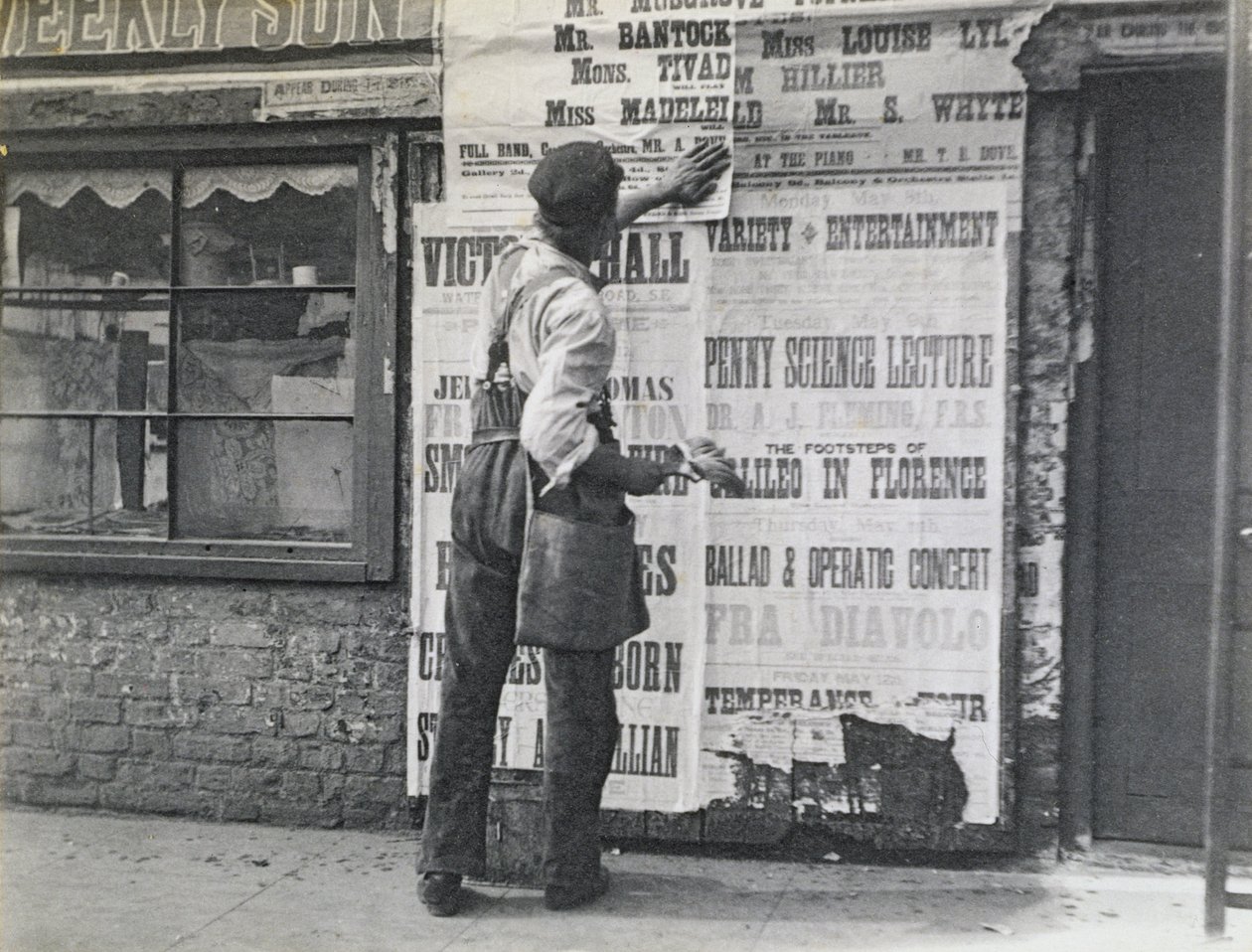 Cartelero, Londres, 1894 de Paul Martin