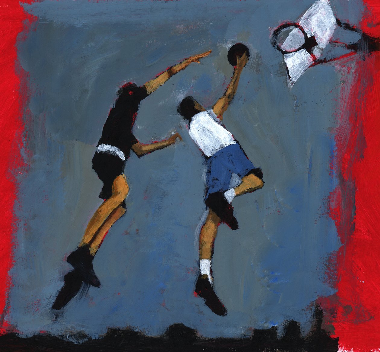 Jugadores de baloncesto, 2009 de Paul Powis