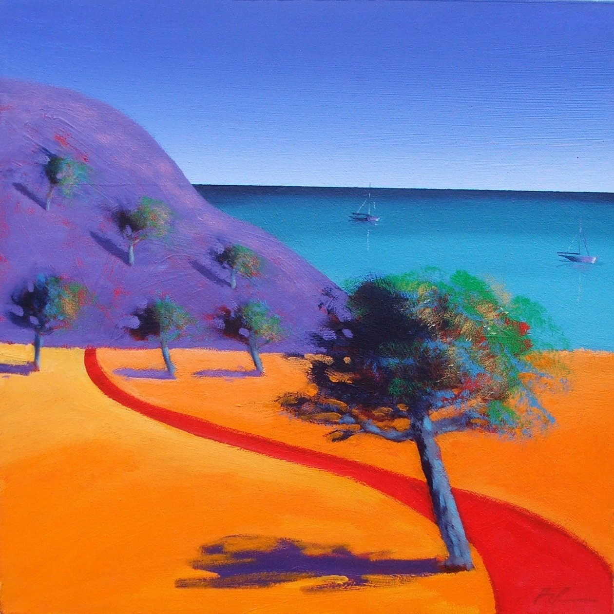 Camino rojo de Paul Powis