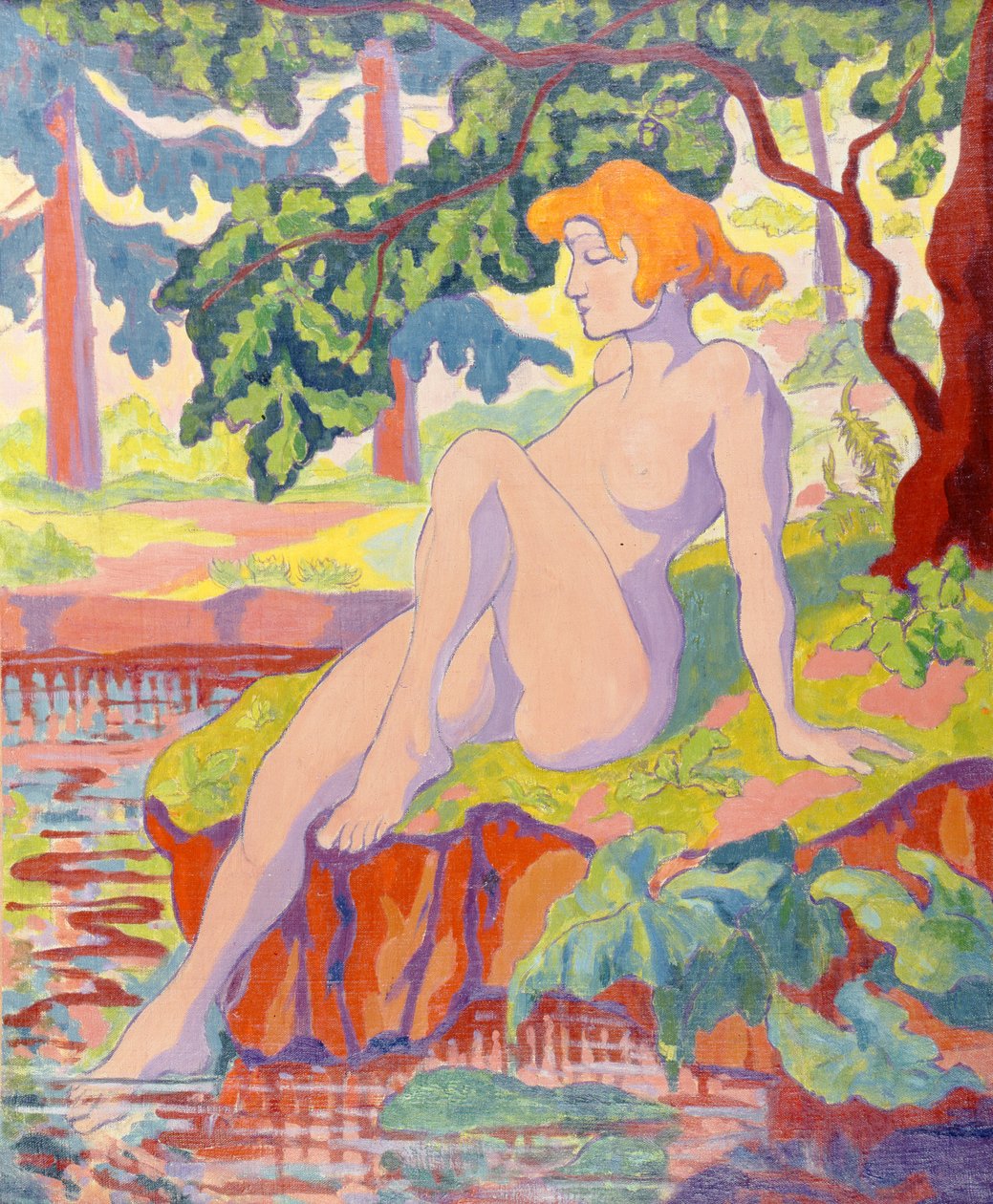 El Bañista, 1898 de Paul Elie Ranson