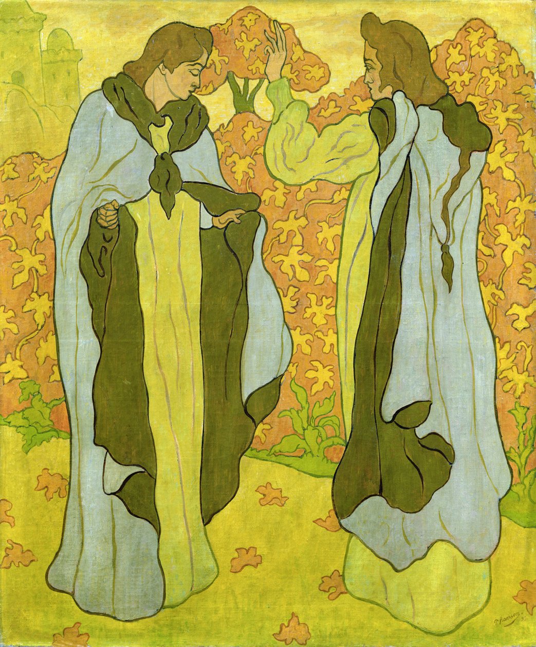 Las dos gracias, 1895 de Paul Elie Ranson