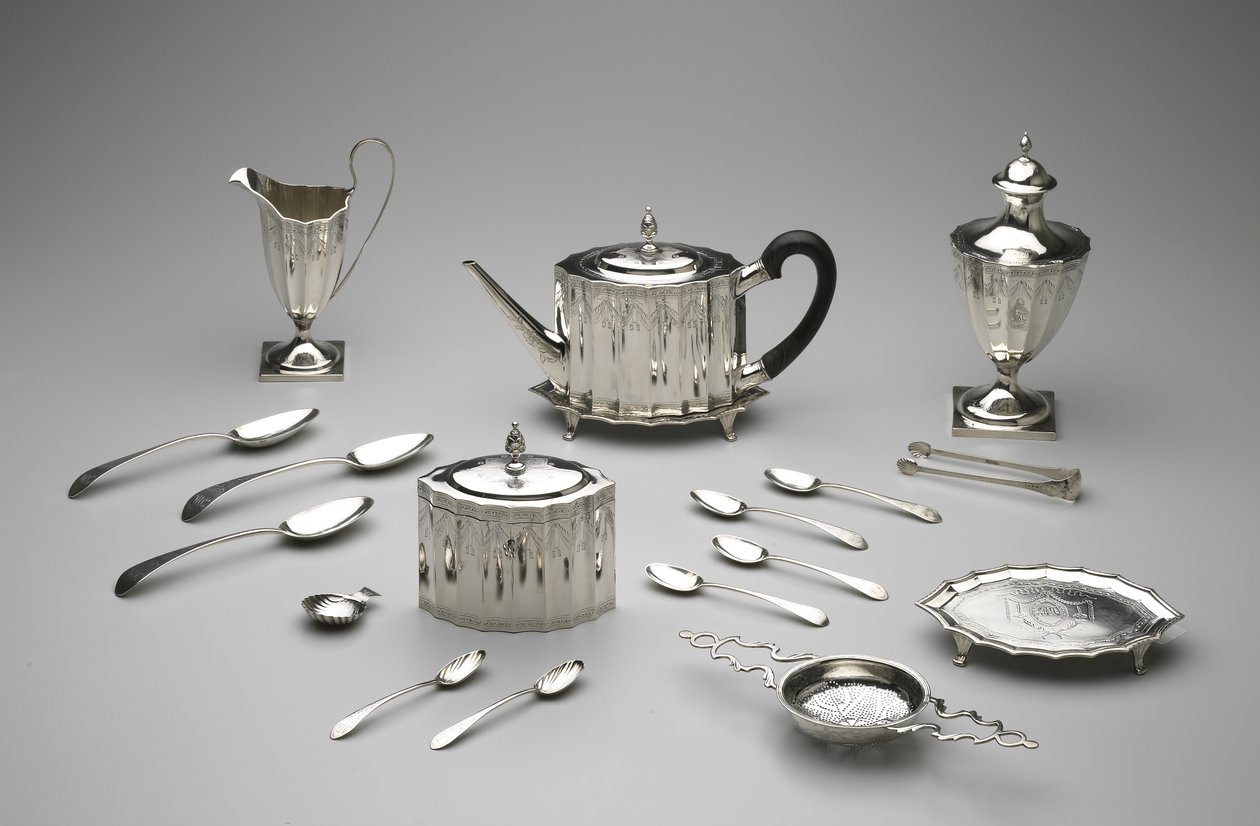 Servicio de té, 1792 de Paul Revere