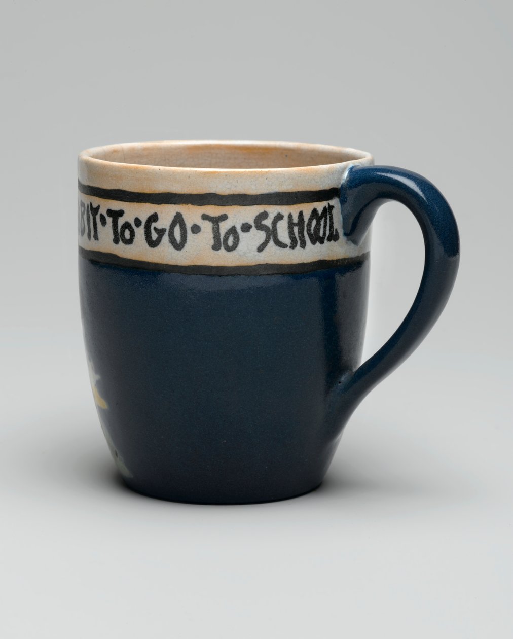 Taza, es el hábito del joven conejo ir a la escuela, 1917 de Paul Revere