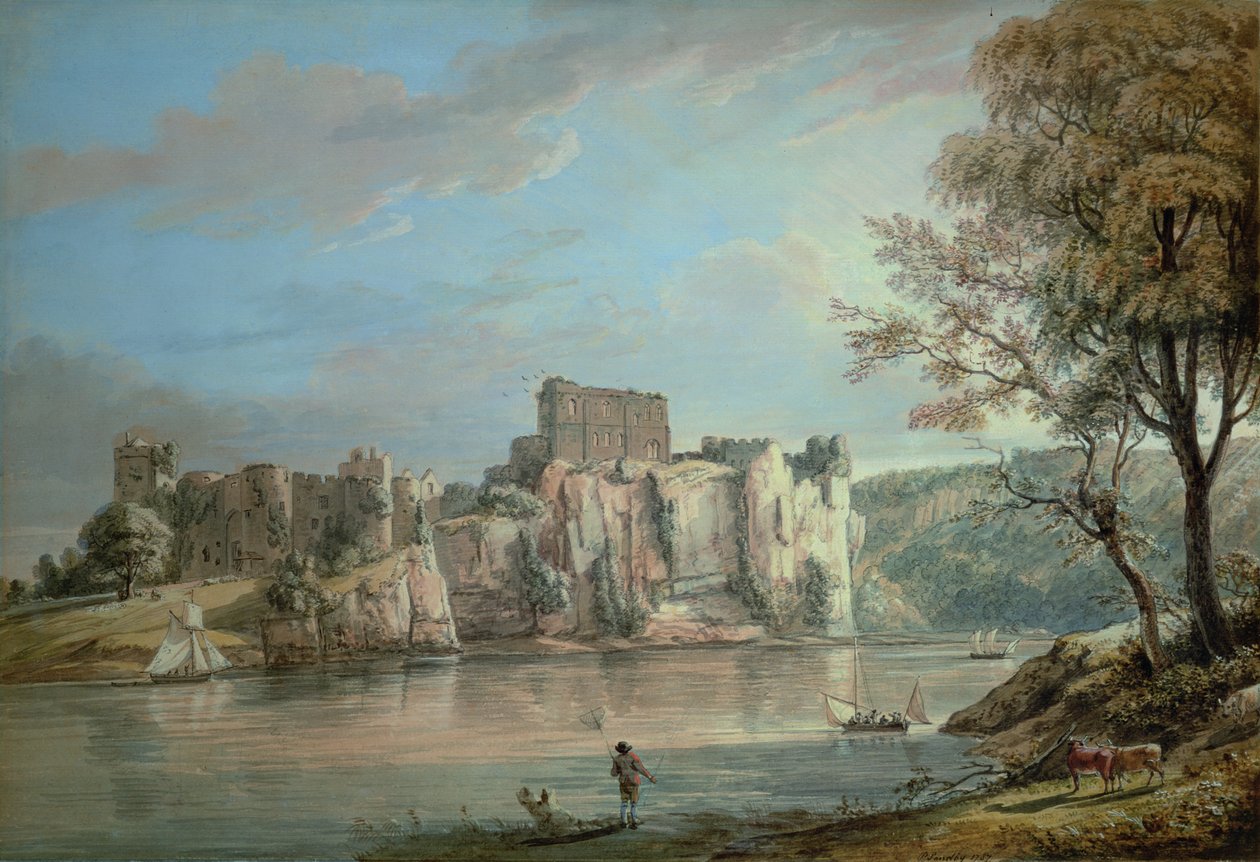Castillo de Chepstow de Paul Sandby