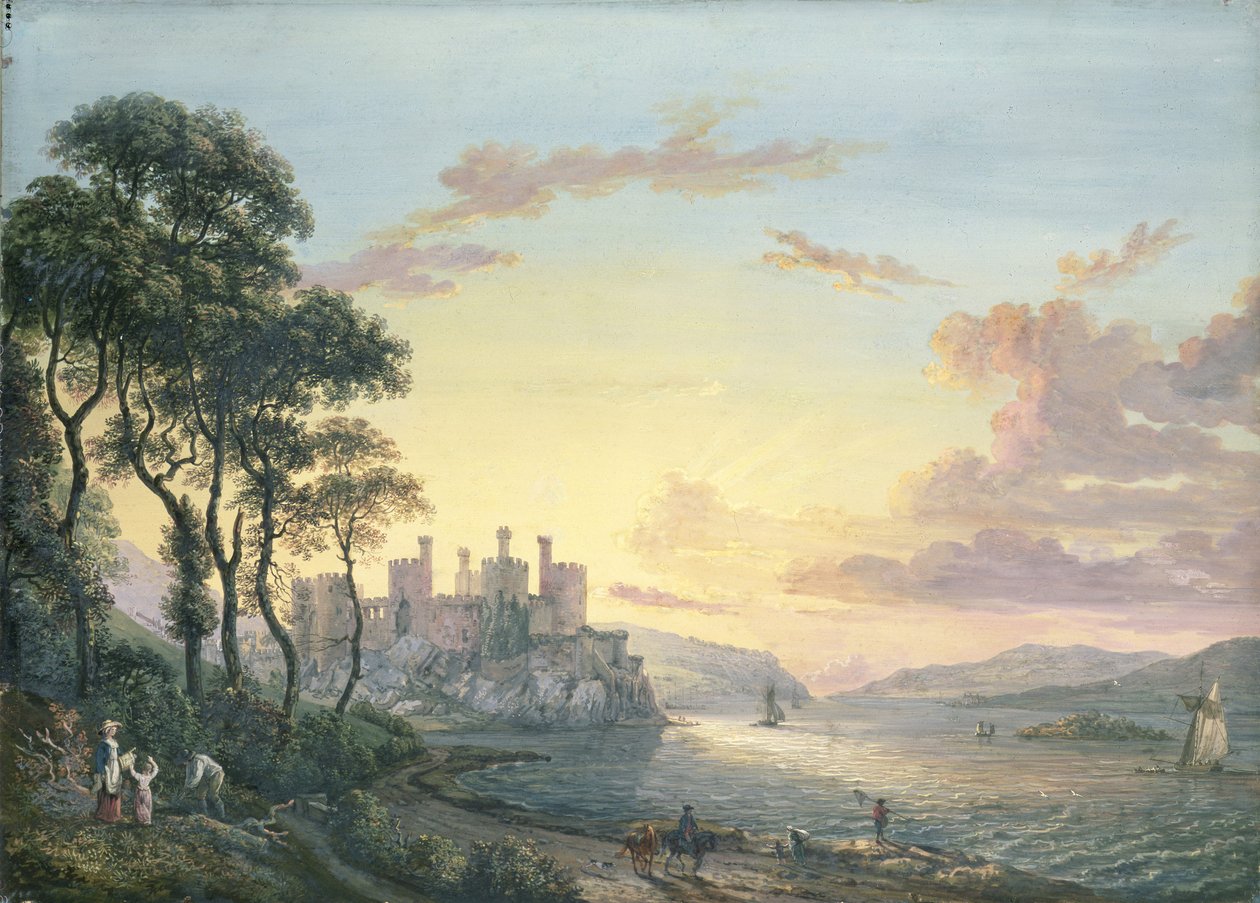 Castillo de Conway de Paul Sandby