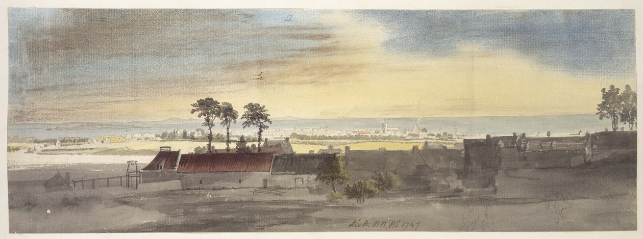 Leith, 1747 de Paul Sandby