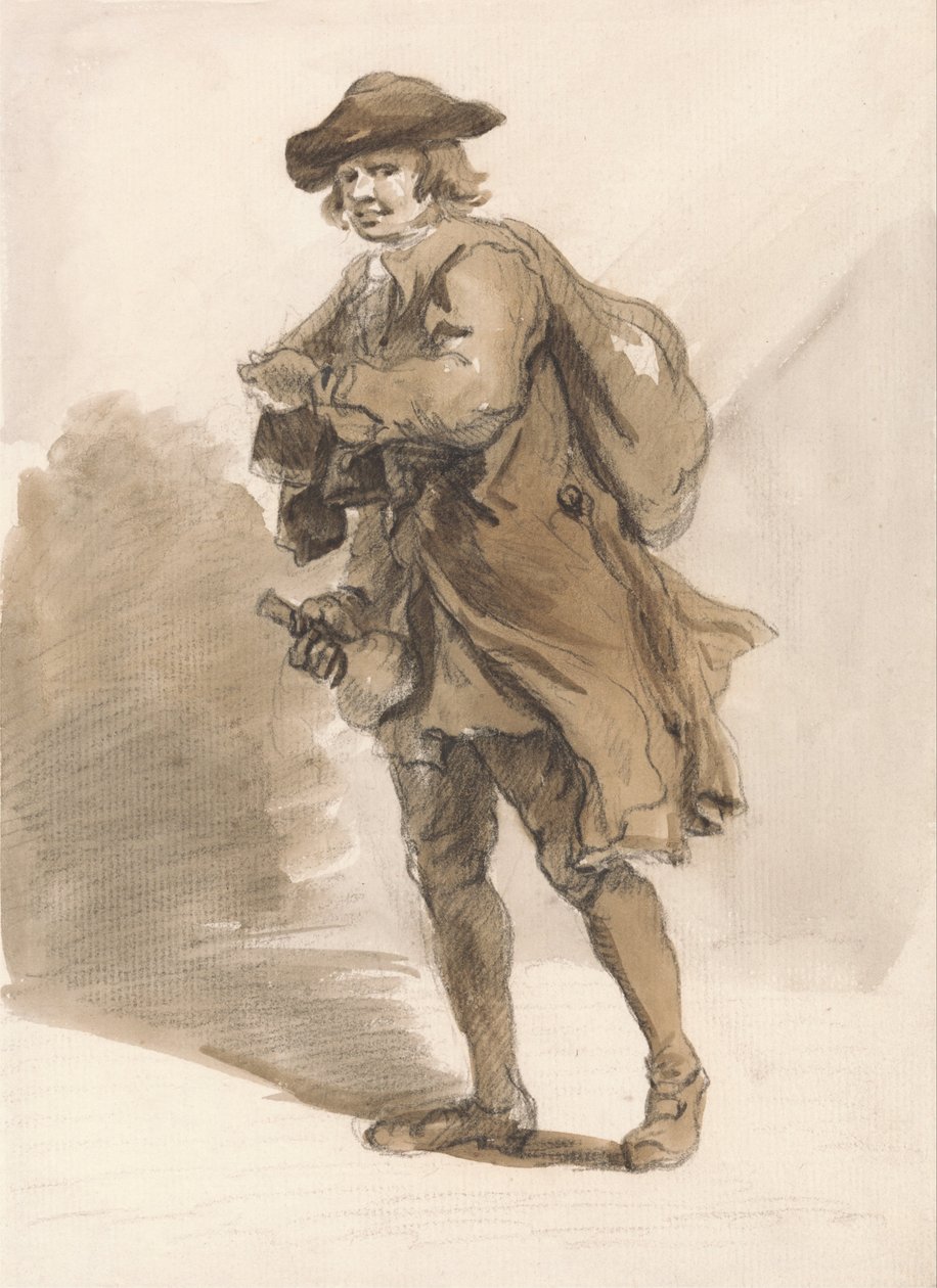 Gritos de Londres: Un hombre con una botella de Paul Sandby