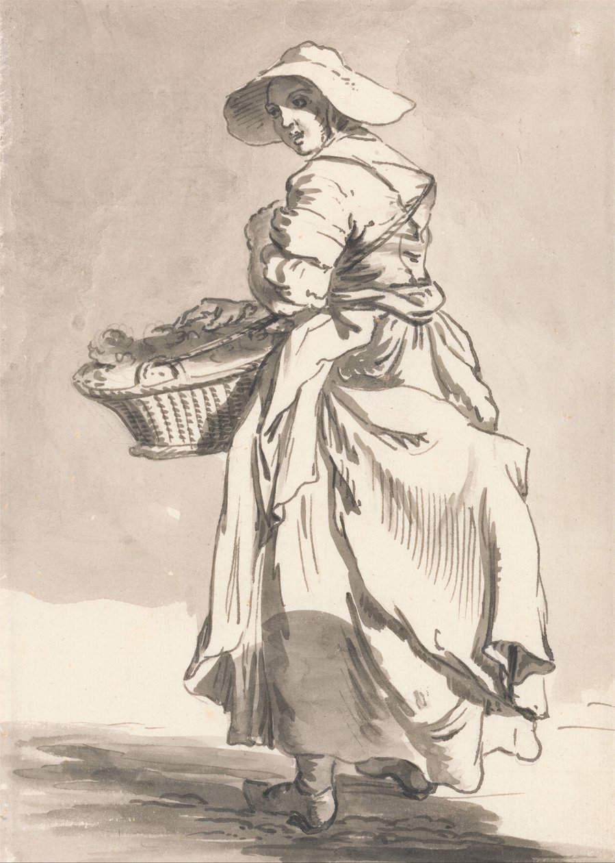 Gritos de Londres - Flores de Paul Sandby