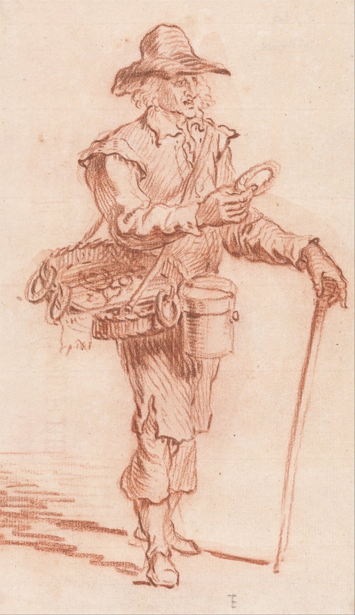 El vendedor ambulante de Paul Sandby