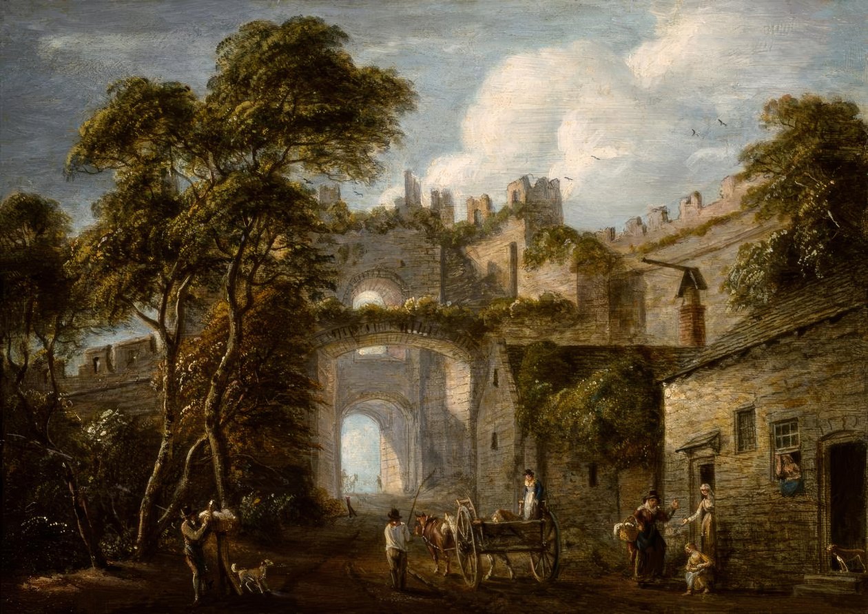 La puerta superior, Conway de Paul Sandby