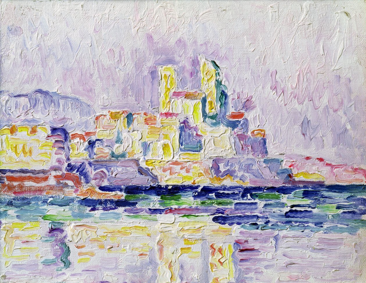Antibes (estudio), 1918-19 de Paul Signac