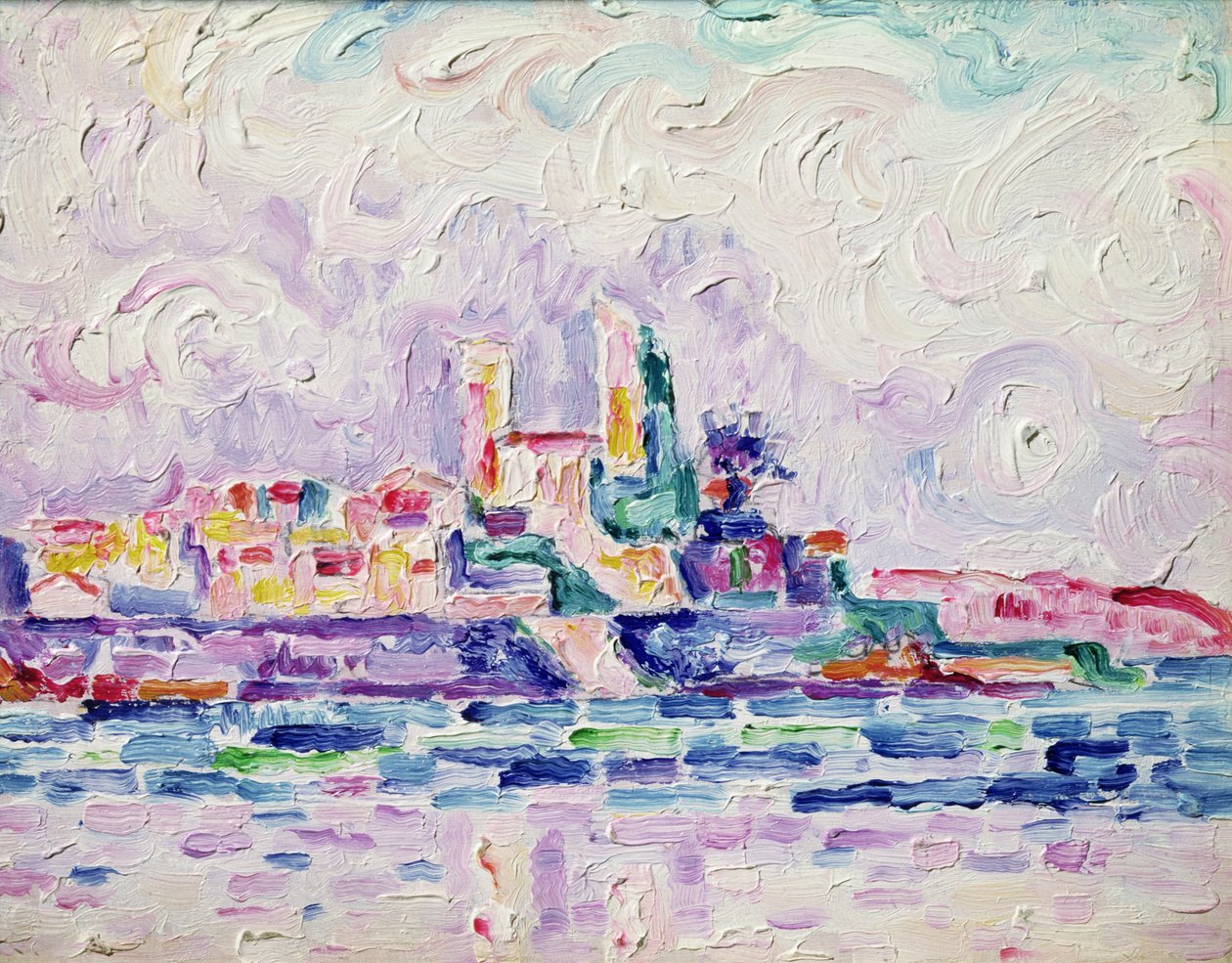 Antibes (estudio), 1918-19 de Paul Signac
