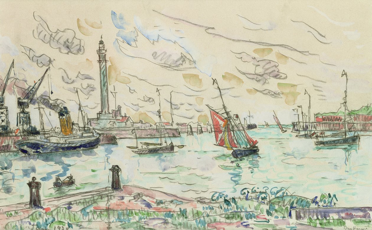 Dunkerque, 1930 de Paul Signac